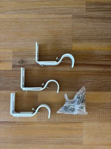 Photo of free Curtain rod brackets /hangers (North Oakland) #1