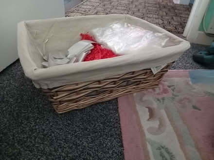 Photo of free Gift Wicker Basket with the packing and wrapping (South Bermondsey SE16) #2