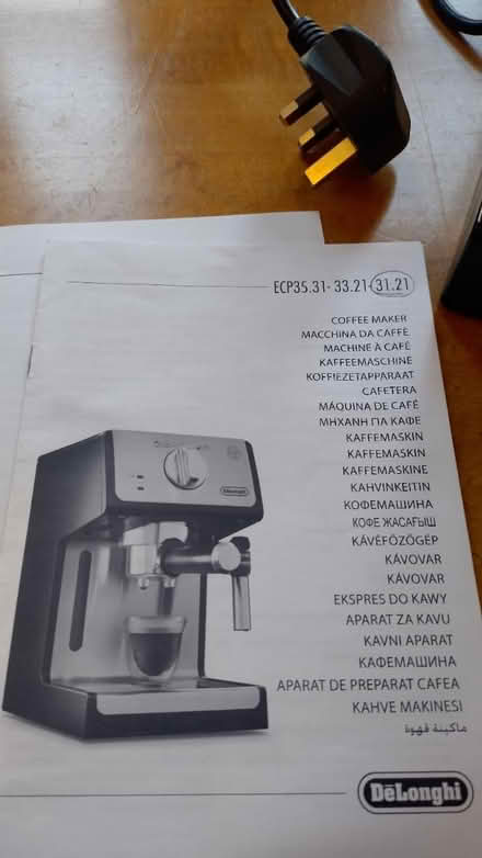 Photo of free Coffee maker. DeLonghi Espresso (Oswestry) #4