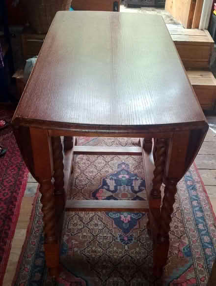 Photo of free Oval Oak Gate-leg table (Stroud GL5) #3