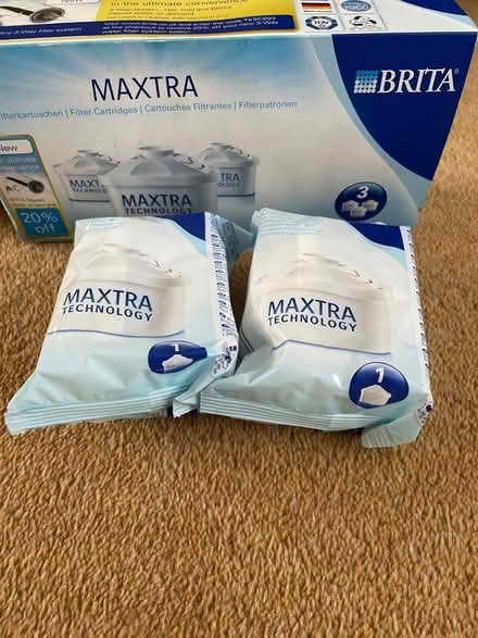 Photo of free 2 x brita water filter cartridges (Westoning) #1
