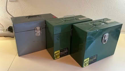 Photo of free Steel storage boxes (Wonderland Hill, Boulder) #1