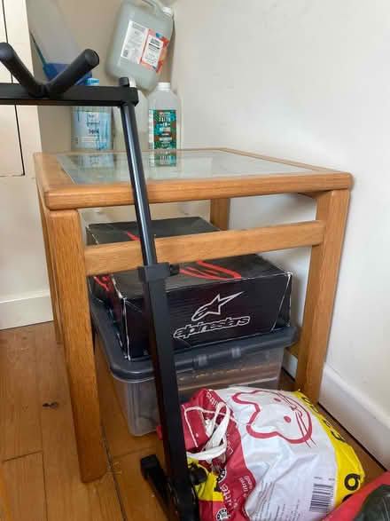 Photo of free Oak and glass table (BS5 St George) #2