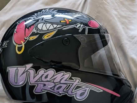 Photo of free moped helmet and gloves - small (Peachcroft OX14) #1