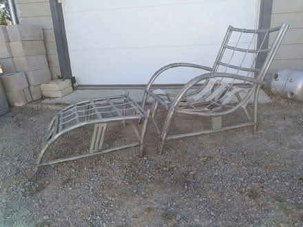 Photo of free Bentwood Lounge Chair with Ottomon (West Petaluma) #1
