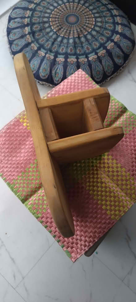 Photo of free Meditation kneeling stool (Forest Green GL6) #2