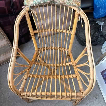 Photo of free Two bamboo chairs (South Croydon) #3