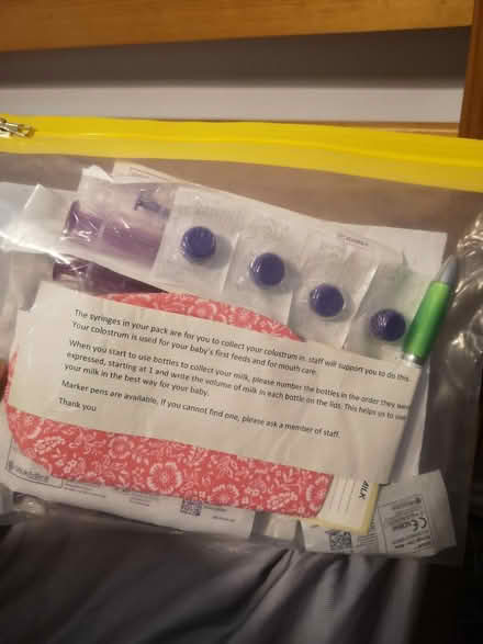 Photo of free Colostrum expression pack (Bannerdale S7) #2