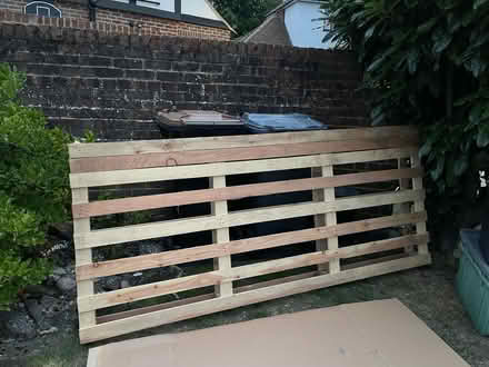 Photo of free Large wooden pallet (Orpington, BR6) #1