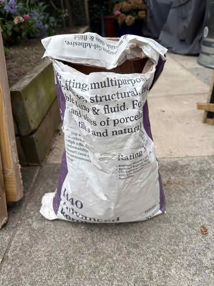 Photo of free Tile adhesive (Prenton) #1