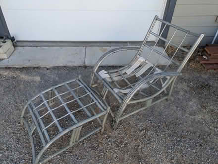 Photo of free Bentwood Lounge Chair with Ottomon (West Petaluma) #2