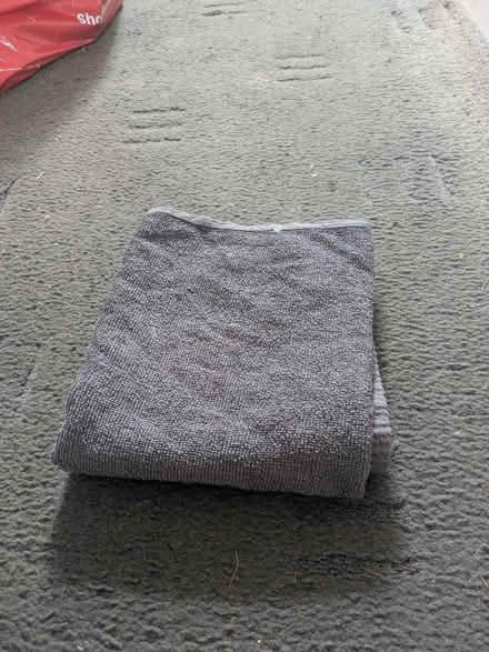 Photo of free Gray hand towel (Heaton) #1