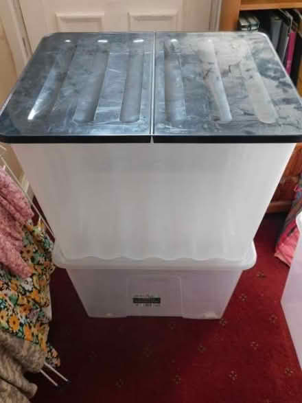 Photo of free 10 LARGE Storage Boxes (Grays RM17) #1