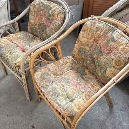 Photo of free Two bamboo chairs (South Croydon) #1