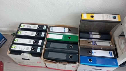 Photo of free Assorted box files (Didsbury) #1