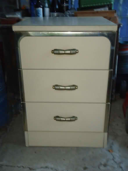 Photo of free Small cabinet, 3 drawers (Willingdon BN20) #1