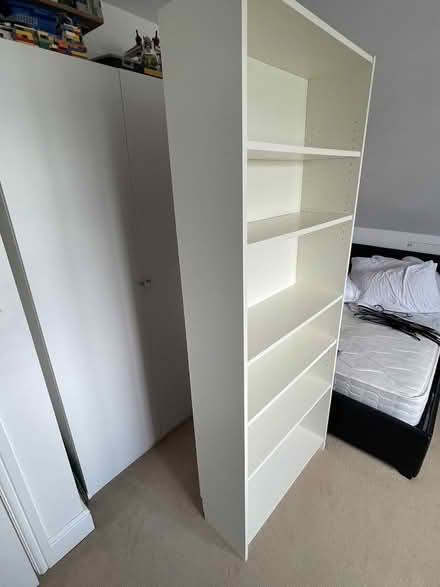 Photo of free Ikea Billy bookcase white shelves (Lower Kingswood KT20) #2