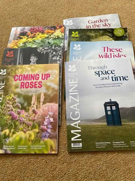 Photo of free National trust magazines (Westoning) #1