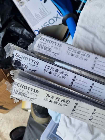 Photo of free Ikea Schottis blinds, blackout, easy to fit, colour: black (Knebworth SG3) #2