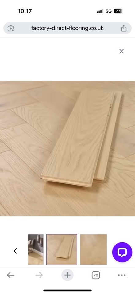 Photo of free 14mm Engineered Wood Flooring (Se11 5hw) #1