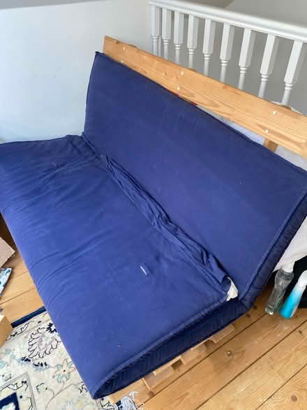 Photo of free Folding wooden sofa bed (BS5 St George) #1