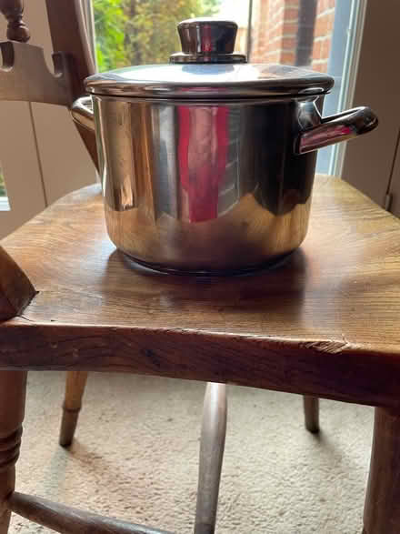 Photo of free Stainless steel saucepan (Loughborough LE11) #1