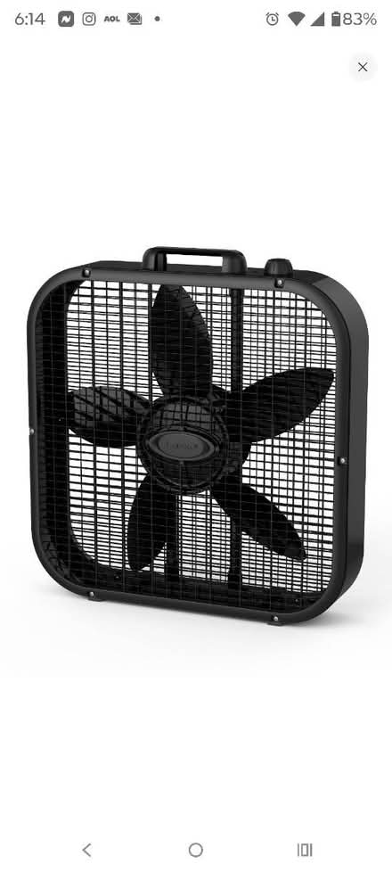 Photo of Working floor fan (94611) #1