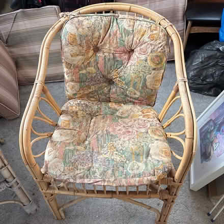Photo of free Two bamboo chairs (South Croydon) #2