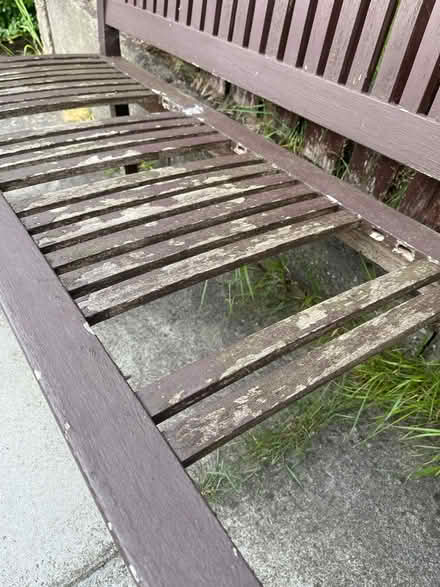Photo of free Wooden bench. Needs repair (Craigour EH17) #2