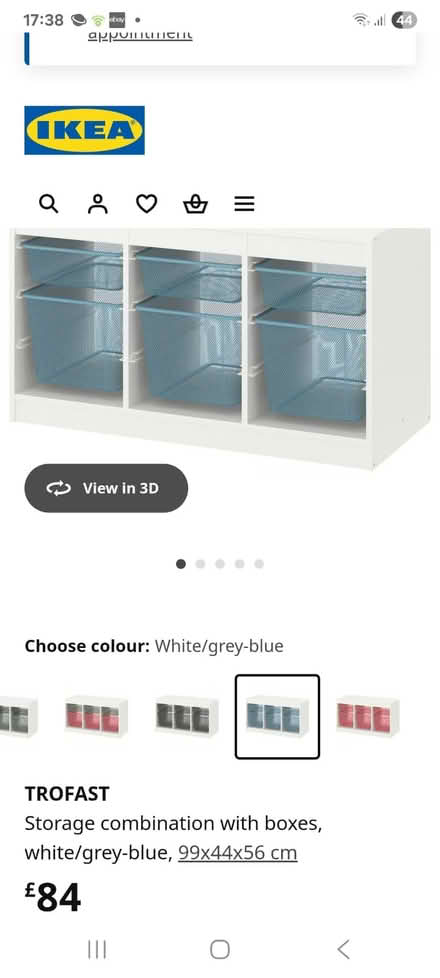 Photo of free Ikea office storage (N5 Highbury) #1