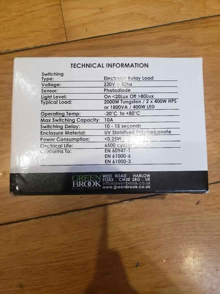 Photo of free Outdoor light new in box (CH49) #3