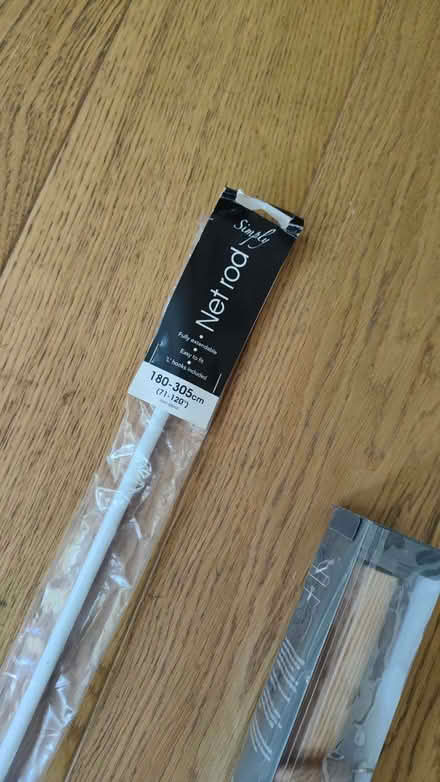 Photo of free Unused Curtain and Net Rods (White City, W12) #2