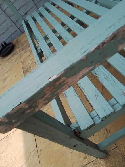 Photo of free Wobbly Garden Bench (Shrewsbury) #2