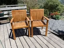 Photo of free Outdoor chairs (On the canyon above town) #1