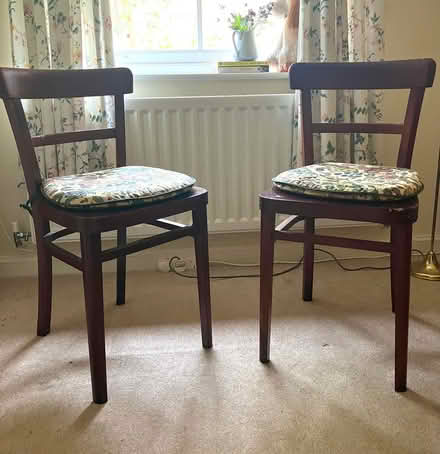 Photo of free Two kitchen chairs (Fairfield SG5) #1