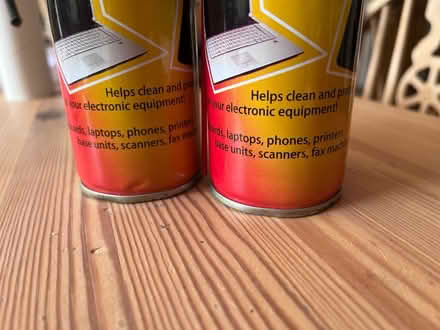 Photo of free 2 x cans of air dusters (TW12 - Hampton Hill) #2