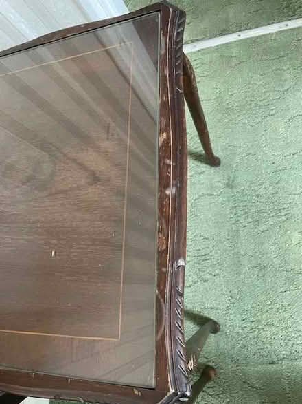 Photo of free Nest of two glass topped tables (upcycle?) (Hanwell W7) #3