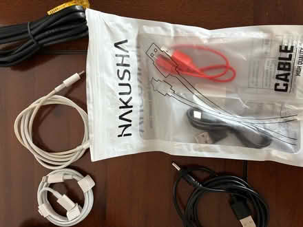 Photo of free Assorted usb cables (Poplar E14) #2