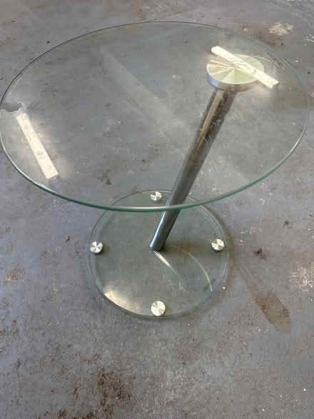 Photo of free Small glass side table (Windlesham GU20) #1