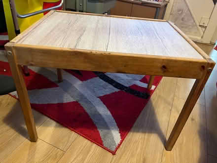 Photo of free IKEA toddler table. (Woodside CR0) #3