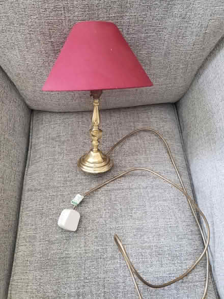 Photo of free Brass table lamp. Works (CH49) #1