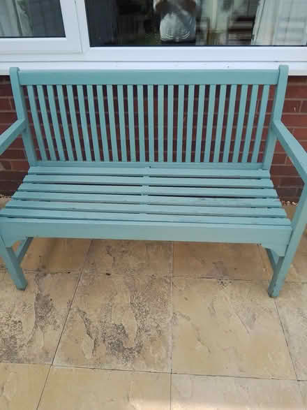 Photo of free Wobbly Garden Bench (Shrewsbury) #1
