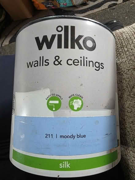Photo of free Moody blue paint (Ryelands LA1) #1
