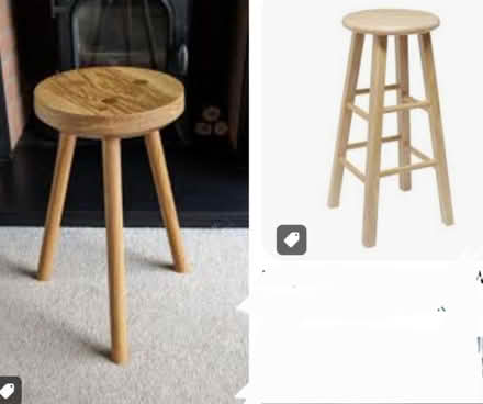 Photo of wooden stool (Gawthorpe) #1