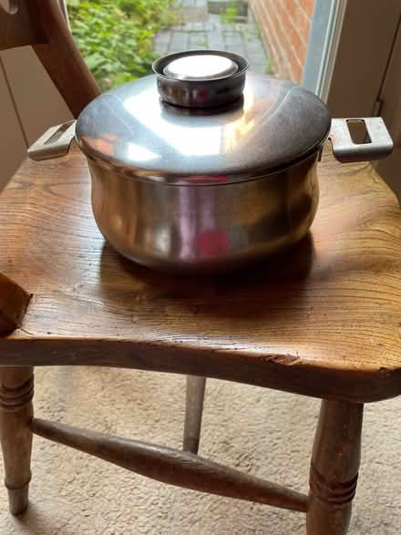 Photo of free Old stainless steel casserole (Loughborough LE11) #1