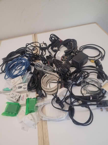 Photo of free Electronic and telephonic cables etc (Darley Abbey DE22) #1