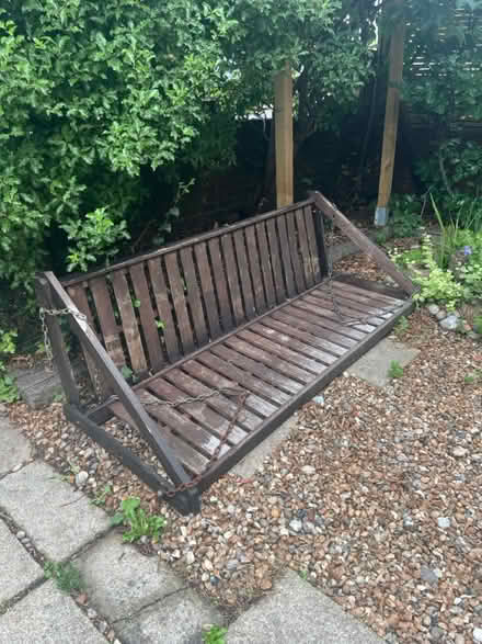 Photo of free Hardwood Swing sofa seating (Hove BN3) #1