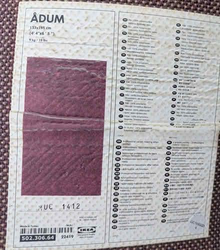 Photo of free Rug (Eltham SE9) #1