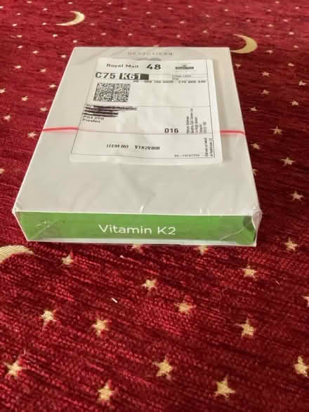 Photo of free New pack of vitamin K2 (Knowle Green PR3) #2