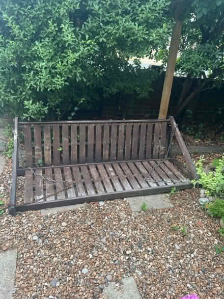 Photo of free Hardwood Swing sofa seating (Hove BN3) #2